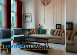 fully furnished 1br unit with parking for lease in the manansala