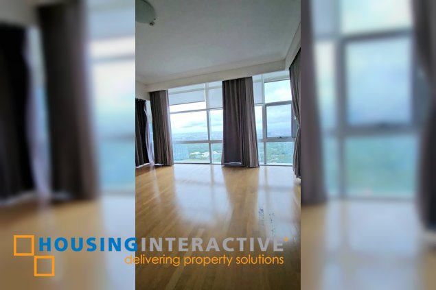 bare penthouse unit with parking for sale in pacific plaza towers
