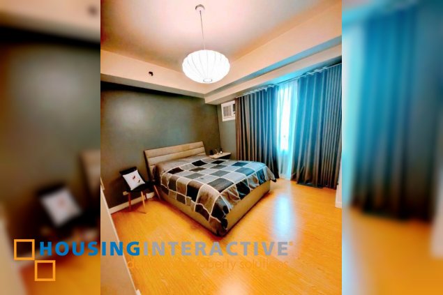 furnished 1br unit with parking for lease in the grove by rockwell