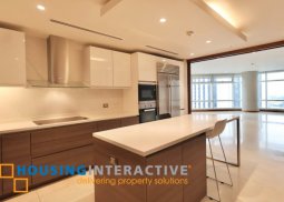 for sale! high-floor 3-bedroom luxury residence in the heart of makati