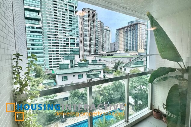 semi-furnished 3br unit with parking for sale in edades tower