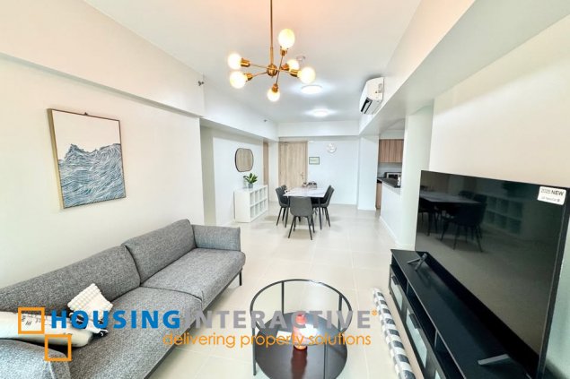 brandnew 3br unit with parking for rent in park cascades, arca south