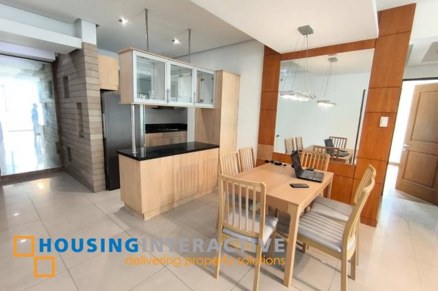 fully furnished 3br unit with parking for lease in kensington place