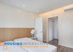 fully furnished 2br unit with parking for sale in joy lofts and towers