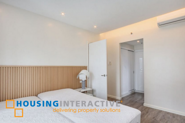 fully furnished 2br unit with parking for sale in joy lofts and towers