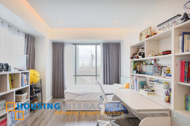 fully furnished 2br unit with parking for sale in joy lofts and towers