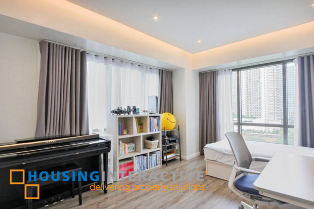 fully furnished 2br unit with parking for sale in joy lofts and towers