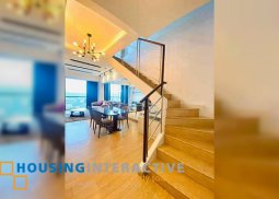fully furnished penthouse unit with parking for lease in one shangri-la place