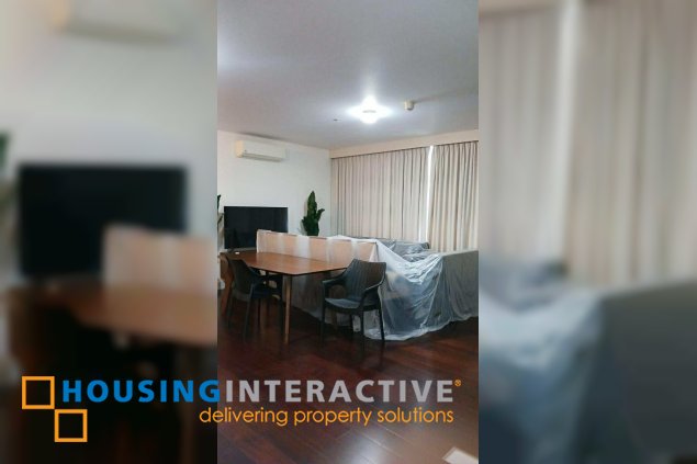 fully furnished 2br unit with parking for lease in garden towers