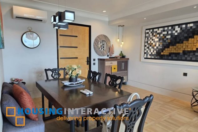 for sale: 2br unit with balcony and parking in one mckinley place