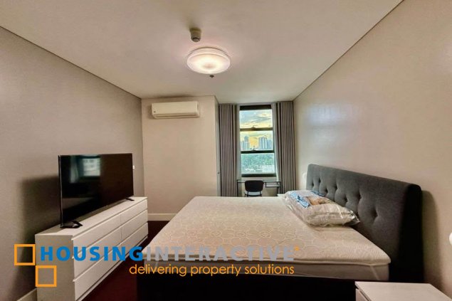 fully furnished 2br unit with parking for rent in garden towers