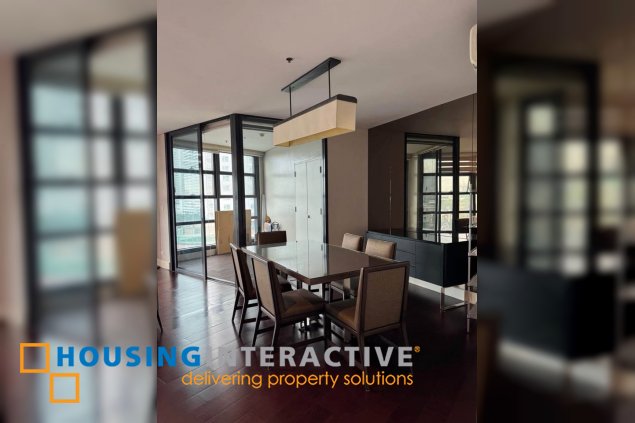 fully furnished 2br unit with parking for rent in garden towers