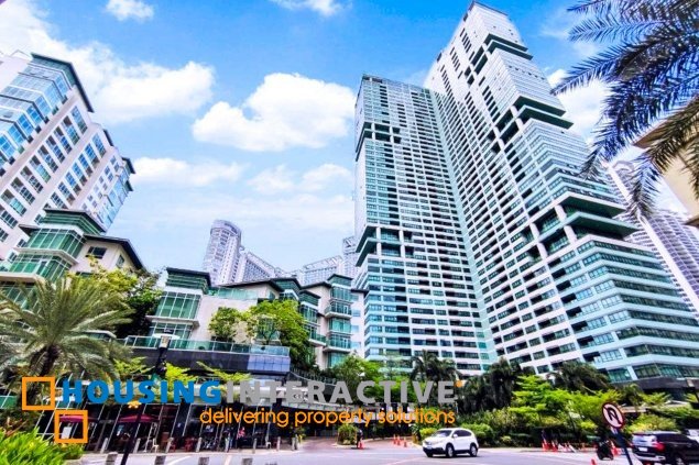 furnished 1br with parking for rent in edades tower