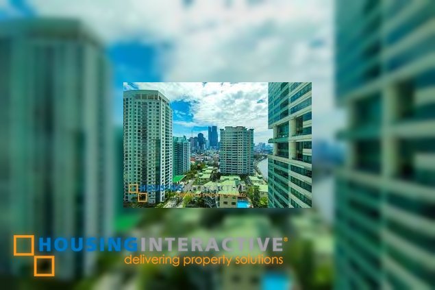 furnished 1br with parking for rent in edades tower