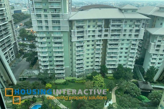 furnished 1br with parking for rent in jasmin tower