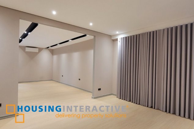 4br bungaloe house with pool for lease in forbes park, makati