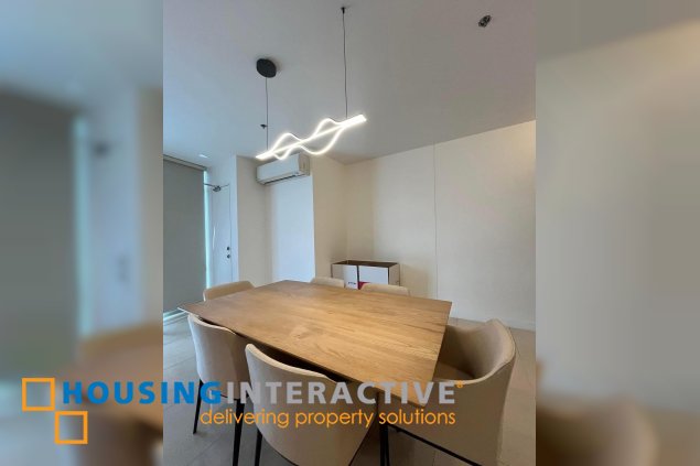 for sale: 3br unit with parking in east gallery place, bgc