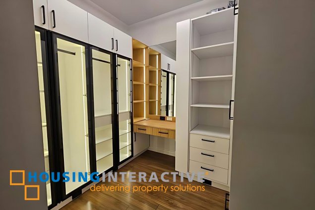 fully furnished 2br unit with parking for sale in verve residences