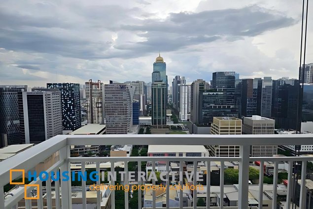 fully furnished 2br unit with parking for sale in verve residences