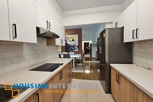 fully furnished 2br unit with parking for sale in verve residences