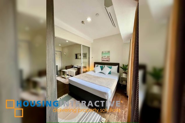 fully furnished 1br unit with parking for sale in acqua private residences