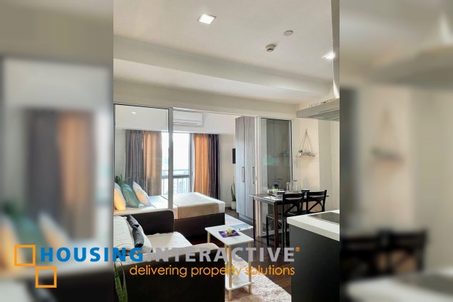 fully furnished 1br unit with parking for sale in acqua private residences