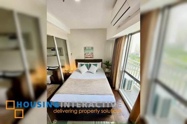 fully furnished 1br unit with parking for sale in acqua private residences