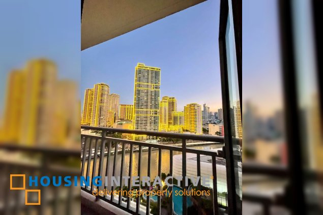 fully furnished 1br unit with parking for sale in acqua private residences