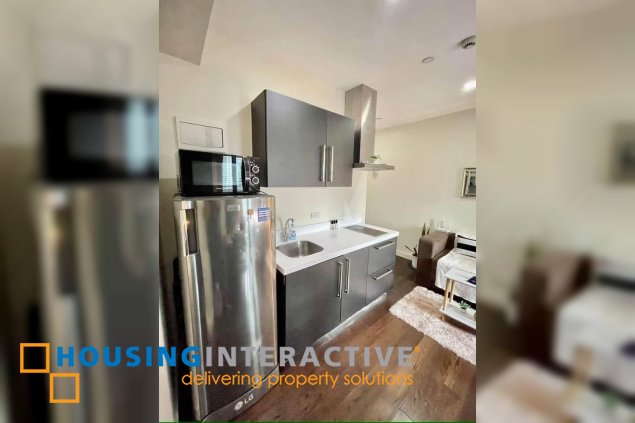 fully furnished 1br unit with parking for sale in acqua private residences