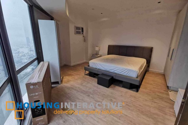 fully furnished 1br unit for lease in acqua private residences