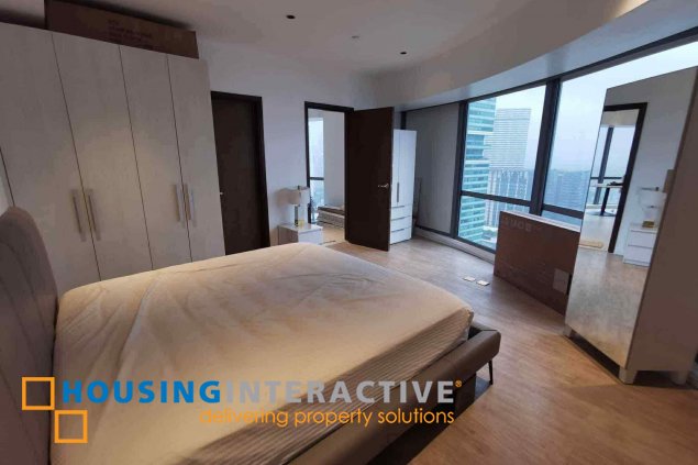 fully furnished 1br unit for lease in acqua private residences