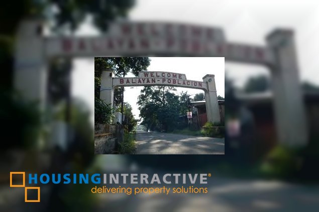 residential commercial lot at balayan, batangas for sale
