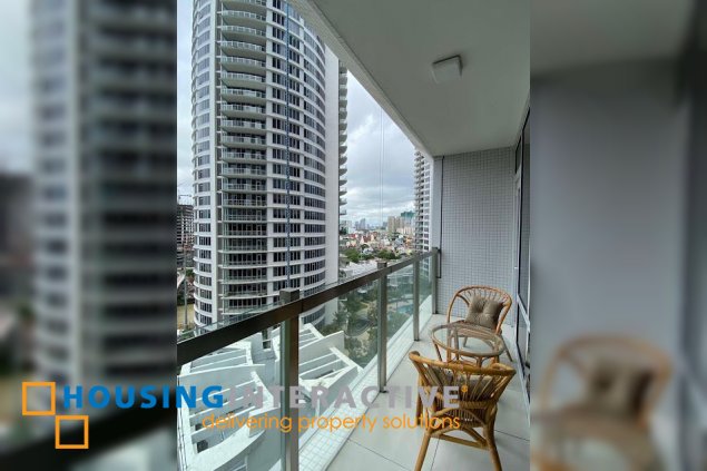 fully furnished 3br unit with parking for lease in proscenium at rockwell