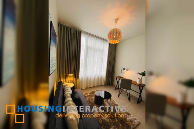 fully furnished 3br unit with parking for lease in proscenium at rockwell