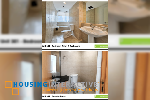 semi furnished 3br with 2 parking for sale/rent in regent parkway