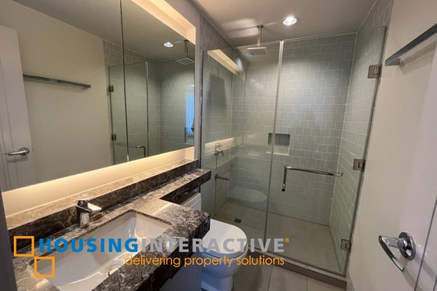 fully furnished 3br unit with parking for lease in proscenium at rockwell