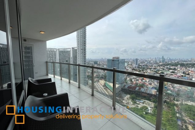 fully furnished 3br unit with parking for lease in proscenium at rockwell