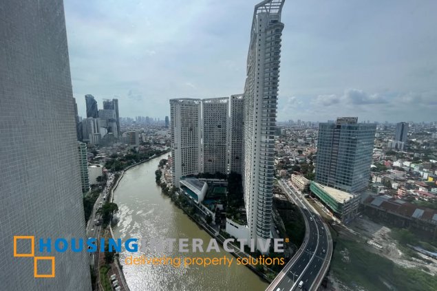 fully furnished 3br unit with parking for lease in proscenium at rockwell