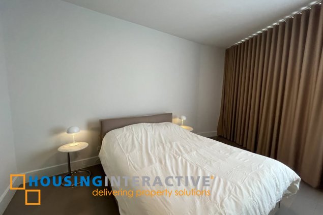 fully furnished 3br unit with parking for lease in proscenium at rockwell