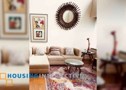 furnished 2br unit with parking for lease in one rockwell