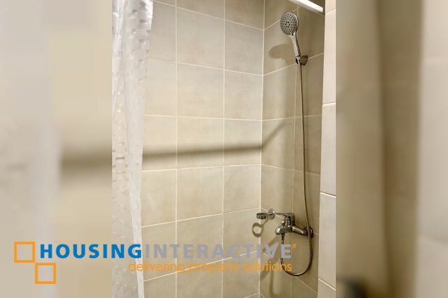 fully furnished studio with parking for rent in fairways tower