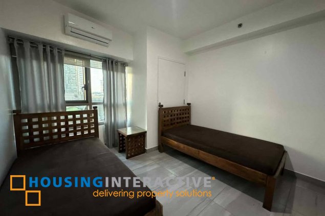 fully furnished 3br unit with parking for lease in the residences at greenbelt