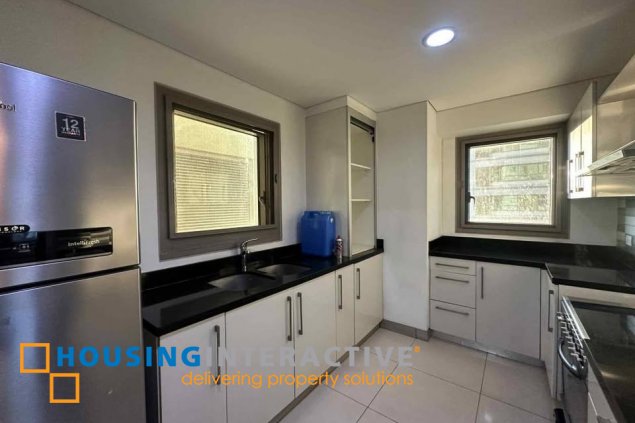 fully furnished 3br unit with parking for lease in the residences at greenbelt