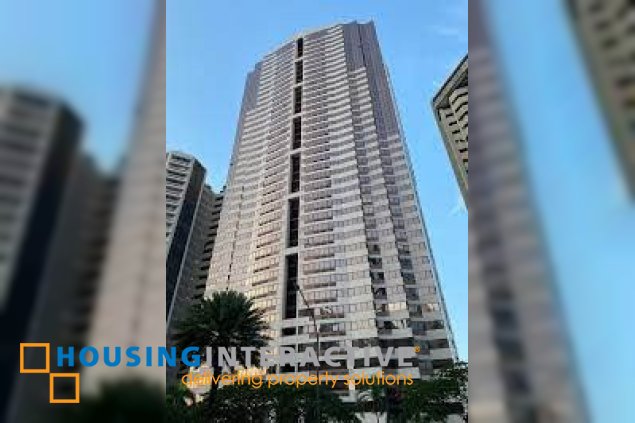 fully furnished 3br unit with parking for sale/lease in pacific plaza ayala