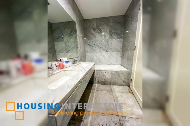 fully furnished 1br condo for sale in makati city at trump tower