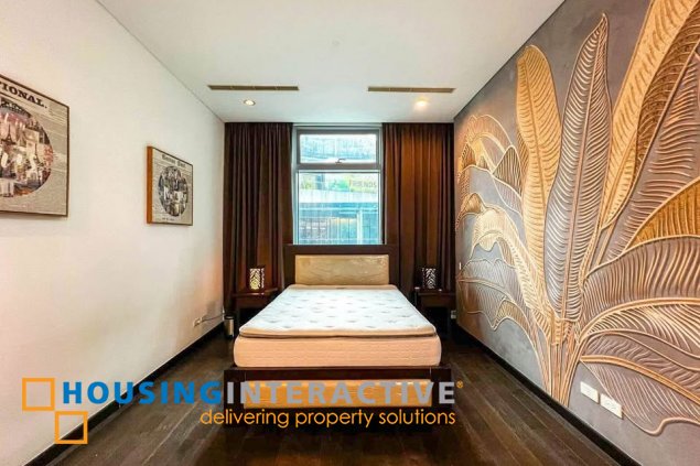 fully furnished 1br condo for sale in makati city at trump tower