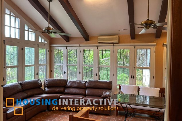 baguio-vibe house for lease in ayala alabang