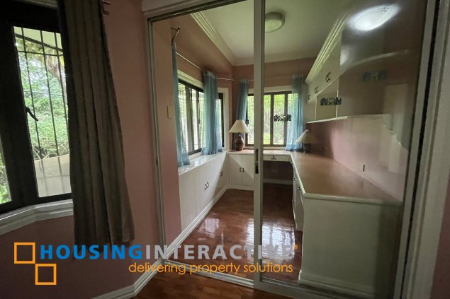 baguio-vibe house for lease in ayala alabang