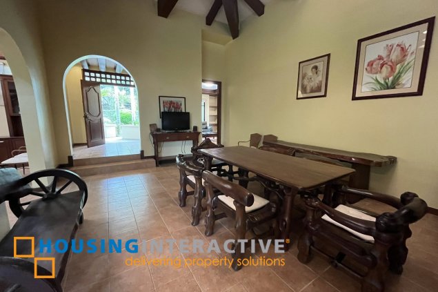 baguio-vibe house for lease in ayala alabang