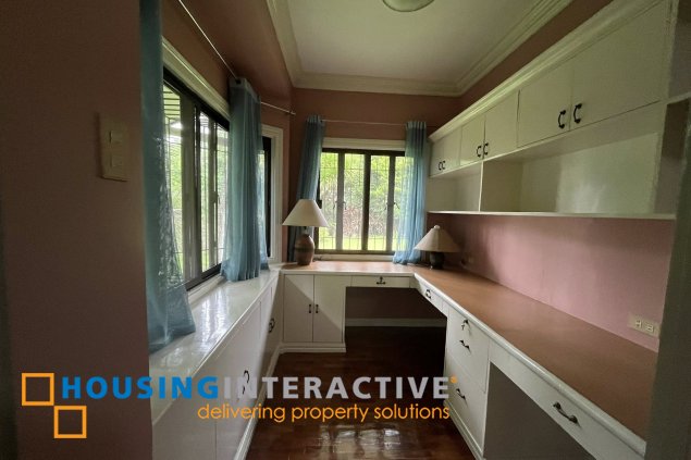 baguio-vibe house for lease in ayala alabang